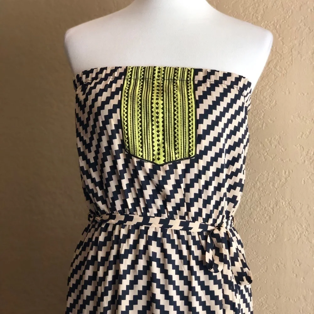 THML Women’s LAYLA Strapless Maxi Dress Size M - Picture 7 of 10